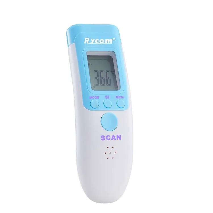 Smart talking body temperature instant thermometer