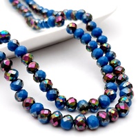 Perles de verre rondes facettées de 6 mm de couleur personnalisée de fabrication tchèque pour la fabrication de sacs à main, la fabrication de bijoux en DIY, origine Chine