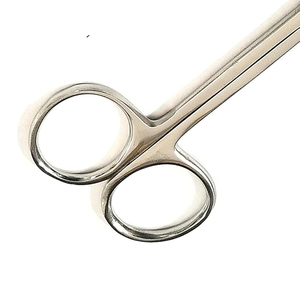 Ciseaux à ongles professionnels en acier inoxydable pour gauchers, pointe en forme de flèche, haute qualité, ciseaux droits et tranchants Iris - Product Image 6