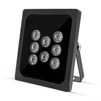 Nouvel illuminateur IR Tyson 30-100m 850nm Laser LED Étanche IP66 12V Caméra de vision nocturne CCTV