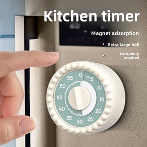 Minuteur de cuisine visuel en plastique pour les élèves du primaire et les enfants, gestionnaire de temps pour l'apprentissage de l'autodiscipline - Product Image 2