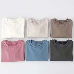 Venta al por mayor otoño logotipo personalizado niños sudaderas con capucha y sudaderas de alta calidad niños deporte liso niños grueso cómodo sudaderas - Product Image 5