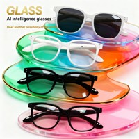 Nouvelles lunettes intelligentes de traduction IA, traduction en temps réel, 100 langues, assistant vocal, contrôle tactile, vidéo 1080P, double batterie
