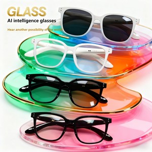 Nuevas Gafas Inteligentes con Traducción por IA, Traducción en Tiempo Real, 100 Idiomas, Asistente <span class=keywords><strong>de</strong></span> Voz, Control Táctil, Video 1080P, Batería Dual - Product Image 1