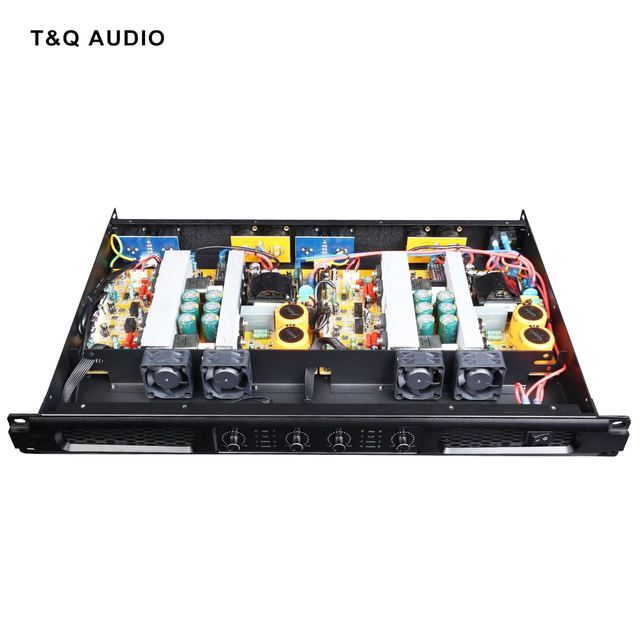 High Quality Professional 350W Class D Digital Power Amplifier Four Channels Metal Shell 4ohm 8ohm for Hot Sale Audio System
