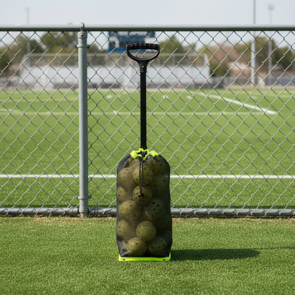 Retractable Pickleball/Tennis Ball Picker Portable Baseball/Softball Collection Basket Foldable High-Capacity Children