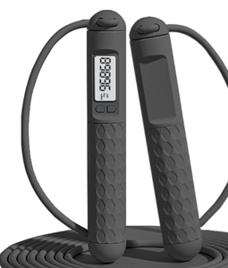 Cuerda de saltar con rodamientos de bolas Cable de cuerda de saltar de velocidad rápida y asas de espuma viscoelástica Ideal para ejercicio aeróbico - Product Image 1