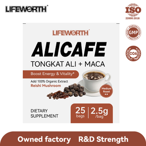 Café Energético LIFEWORTH Maca para Hombres y Mujeres, Café Herbal con Tongkat Ali, Raíz de Maca, Reishi, Ginseng y Extracto de Goji para Energía - Product Image 2