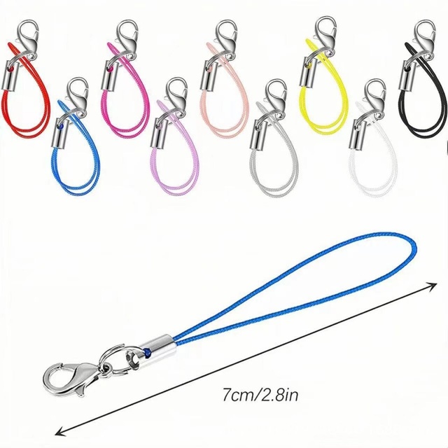 Factory Mobile Phone Rope Lobster Clasp Lanyard Diy Handmade Accessories Connector Hook Fastener Loop String