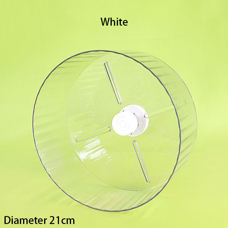 Running Wheel Clear White 21CM