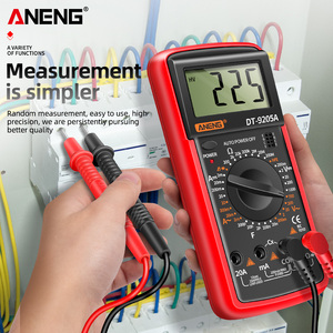 ANENG DT9205A Professional Digital <strong>Multimeter</strong> AC/DC Transistor Voltage Tester NCV True RMS Analog Auto Range <strong>Multie</strong> <strong>Function</strong> - Product Image 2