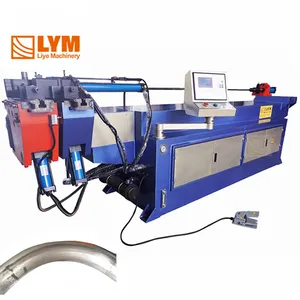 DW75NC manual tube bending machine Hydraulic pipe bender easy operation 90 degrees steel pipe bending machine