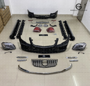Kits de Carrocería para Mercedes Benz <span class=keywords><strong>GLK</strong></span> 300 350 2008-2015, Actualización a <span class=keywords><strong>GLK</strong></span> 63AMG, Parachoques Delantero, Parrilla, Faros Delanteros, Luces Traseras - Product Image 2