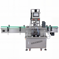 Automatische afsluitmachine voor flessen met servomotor voor vloeistofvulling, voedingsmiddelen, dranken en cosmetica verpakkingslijn