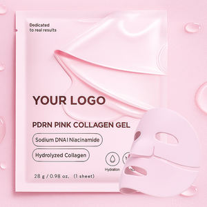 <span class=keywords><strong>Masque</strong></span> en gelée de collagène bio rose ADN PDRN de saumon OEM pour hydrater et raffermir la peau, masques faciaux coréens pour soins de la peau coréens - Product Image 1