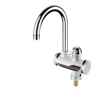 Torneira aquecedora elétrica para cozinha, torneira aquecedor instantâneo de água quente e fria 3c/ce 220v 3000w