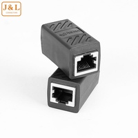 Connecteur RJ45 Cat5e Cat6 blindage réseau Rj45 adaptateur 8p8c fil menuisier Ethernet Rj45 connecteur Rj45 réseau à travers la tête