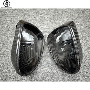 Cubierta de Espejo Lateral Derecho de Fibra de Carbono Seca de Alta Calidad (Repuesto) para Carrera 991-Negro, Ajuste Preciso 1:1 - Product Image 3