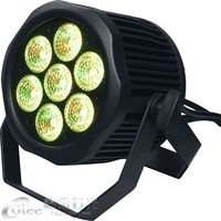 Offre Spéciale prix usine en plein air Étanche 7x18W RGBWAUV 6in1 Hex LED PAR LUMIÈRE IP65