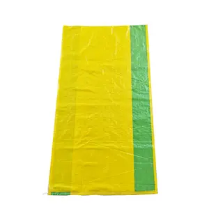 Wholesale Agricultural pp woven bag for rice packing 25 kg coated rice bag