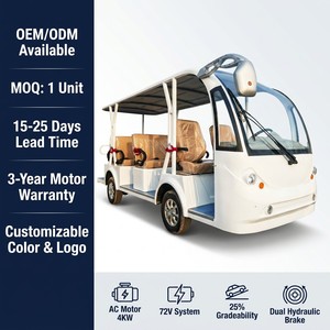 <span class=keywords><strong>Voiture</strong></span> électrique de tourisme à toit ouvert Tarion, 11 places, navette pour sites touristiques en montagne, 30 km/h, moteur AC, OEM, 100-130 km d'autonomie - Product Image 2