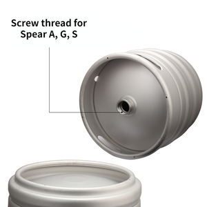<span class=keywords><strong>Fût</strong></span> à <span class=keywords><strong>bière</strong></span> grande capacité 30L en acier inoxydable 304, norme européenne, EURO KEG - Product Image 2
