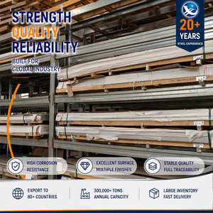 304 201 No.1 Finish 10mm 2500mm 5x10' Cold Rolled Stainless Steel Plate for Automotive Manufacturing - Product Image 1