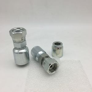 Conector Hembra Plano Engarzable 1/2 8G8FFORX (66H) para Manguera Hidráulica de Goma 2SC - Product Image 1