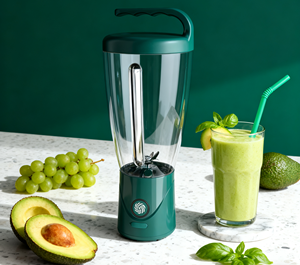 Licuadora Portátil Recargable por USB de Alta Resistencia, 1000 ml, Modo Turbo, 6 Cuchillas, Libre de BPA, a Prueba de Fugas, para Hacer Smoothies, con Motor de Batería - Product Image 6