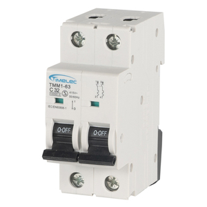 Interruptor de Circuito en Miniatura Industrial TMM1-63 2P 1~4A, Seguridad Eléctrica, Venta al por Mayor, 2P DC - Product Image 1