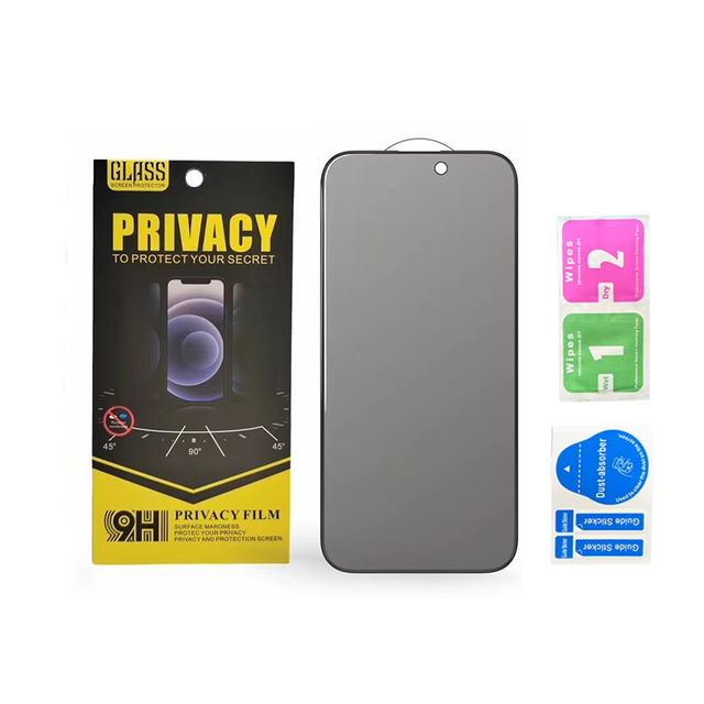 Good Sell Privacy Tempered Glass Film Shock-proof Scratch-resistant for iPhone 14 13 12 Privacy Screen Protector