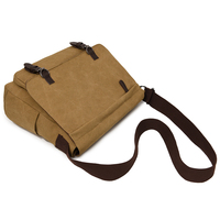 Tas Selempang Bisnis Pria Kanvas Retro Terbaru Grosir, Tahan Air, Kapasitas Besar, Tas Laptop, Tas Dada