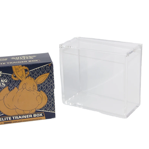 Boîte d'entraînement Pokémon <span class=keywords><strong>Elite</strong></span> en acrylique magnétique transparente moderne Présentoir écologique de 6mm d'épaisseur pour l'affichage en magasin - Product Image 1