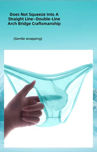 Culottes en <span class=keywords><strong>dentelle</strong></span> sexy pour hommes, strings à volants <span class=keywords><strong>mini</strong></span> transparents, culottes sexy pour femmes matures, slips sexy pour hommes - Product Image 4