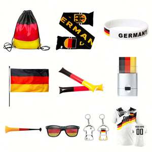 Kit Personalizado para Fanáticos del Fútbol 2026, Set de Animación para la Copa Mundial de Fútbol en EE. UU. con Logotipo del Equipo, Accesorios para Fiestas y Eventos Deportivos - Product Image 6