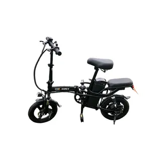 OYFLY折りたたみ式電動自転車ミニ折りたたみ式Eバイクファットタイヤ350w大人48v電動自転車ホットセール10/15/20ahスチールLCDディスプレイ