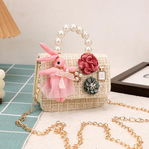 Nuovo arrivo bambini principessa carina Mini borsetta per bambini borse a tracolla con catena alla moda <span class=keywords><strong>borsa</strong></span> a tracolla per bambine - Product Image 5