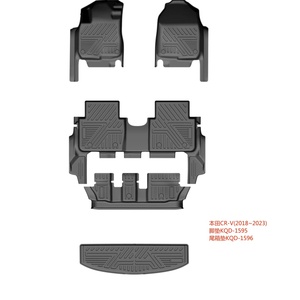 Alfombrillas de Alta Calidad para Autos, Alfombrillas para Piso de Auto, Compatibles con HONDA CR-V 2018-2023 - Product Image 1