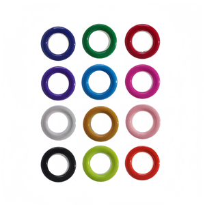 कस्टम थोक खाद्य ग्रेड टिकाऊ आंखों रंगीन सिलिकॉन रबर ग्रोमेट - Product Image 5