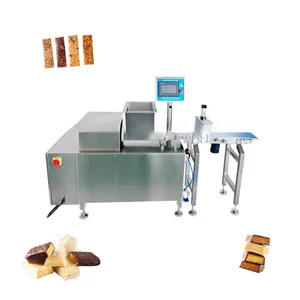 Double screw extrusion mini energy bar making machine Stable discharge extruded food