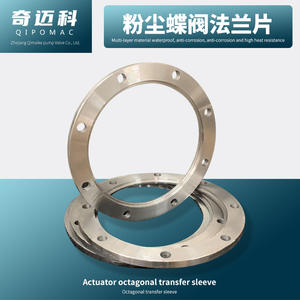 Cast Iron Pneumatic Dust Butterfly Valve with <b>Single</b> or Double Flange for Cement Industry - Product Image 5
