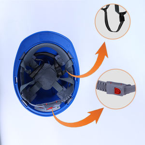 V-Type قابل للتخصيص قبعة صلبة لحماية الرأس موقع بناء قبعة صلبة مادة PP صناعية من النوع - Product Image 3