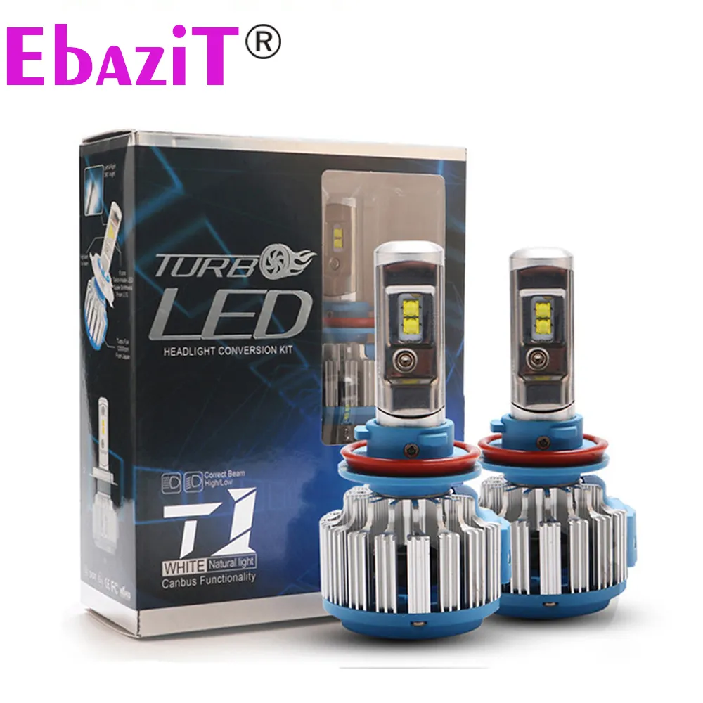 السيارات والدراجات النارية نظام ذاتي الإضاءة led المصابيح الأمامية H1 H3 H4 بقيادة مصباح H7 H11 9005 9006 سيارة أدى مصباح أضاءه أمامي