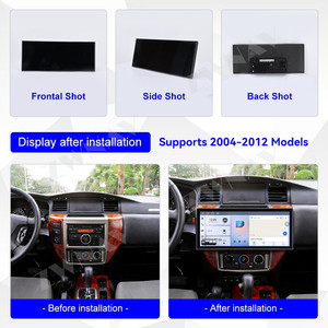 วิทยุติดรถยนต์ ZWNAV ระบบ <span class=keywords><strong>Android</strong></span> 15 เครื่องเล่น DVD วิดีโอ พร้อมระบบนำทาง GPS สำหรับรถยนต์นิสสัน ซาฟารี Y61 ปี 2004-2012 รองรับระบบมัลติมีเดียในรถยนต์และ Carplay - Product Image 4