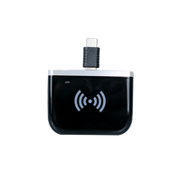 Lector/Grabador RFID UHF Mini NA8Q, Compatible con IOS, Portátil, Tipo-C USB, Protocolo ISO 18000-6C, Distancia de Lectura de 8 cm