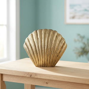 Vase de table en bronze style côtier tendance, pièce décorative faite à la main - Product Image 5