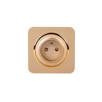 Prise murale électrique standard française Huayi 2026, interrupteurs muraux noirs, prises et supports de lampe 13A 15A, alimentation électrique légère
