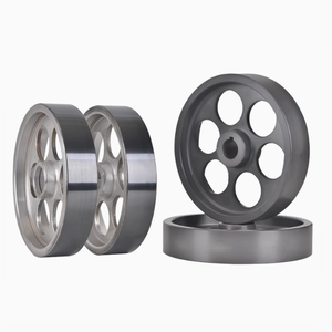 陶瓷涂层平带计米计数轮 OEM 铝制挤出机用轮 ISO 9001 认证 191*40 - Product Image 1
