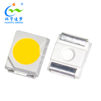 Chips LED SMD 3528 Blanco Cálido 2900-3100K 6-8lm 3.0-3.2V 20mA Ra75 120 °   50000H CE RoHS Garantía de 3 años