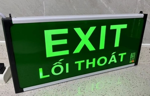 Rẻ hơn đơn hoặc đôi bên in ấn <span class=keywords><strong>Exit</strong></span> Glass duy trì sạc NI-CD pin khẩn cấp màu xanh lá cây <span class=keywords><strong>Exit</strong></span> <span class=keywords><strong>Sign</strong></span> LED ánh sáng - Product Image 3